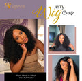 Full Frontal Jerry Curly Wig (180 Density)