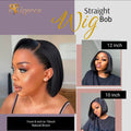 Full Frontal Straight Bob Wig (180 Density)