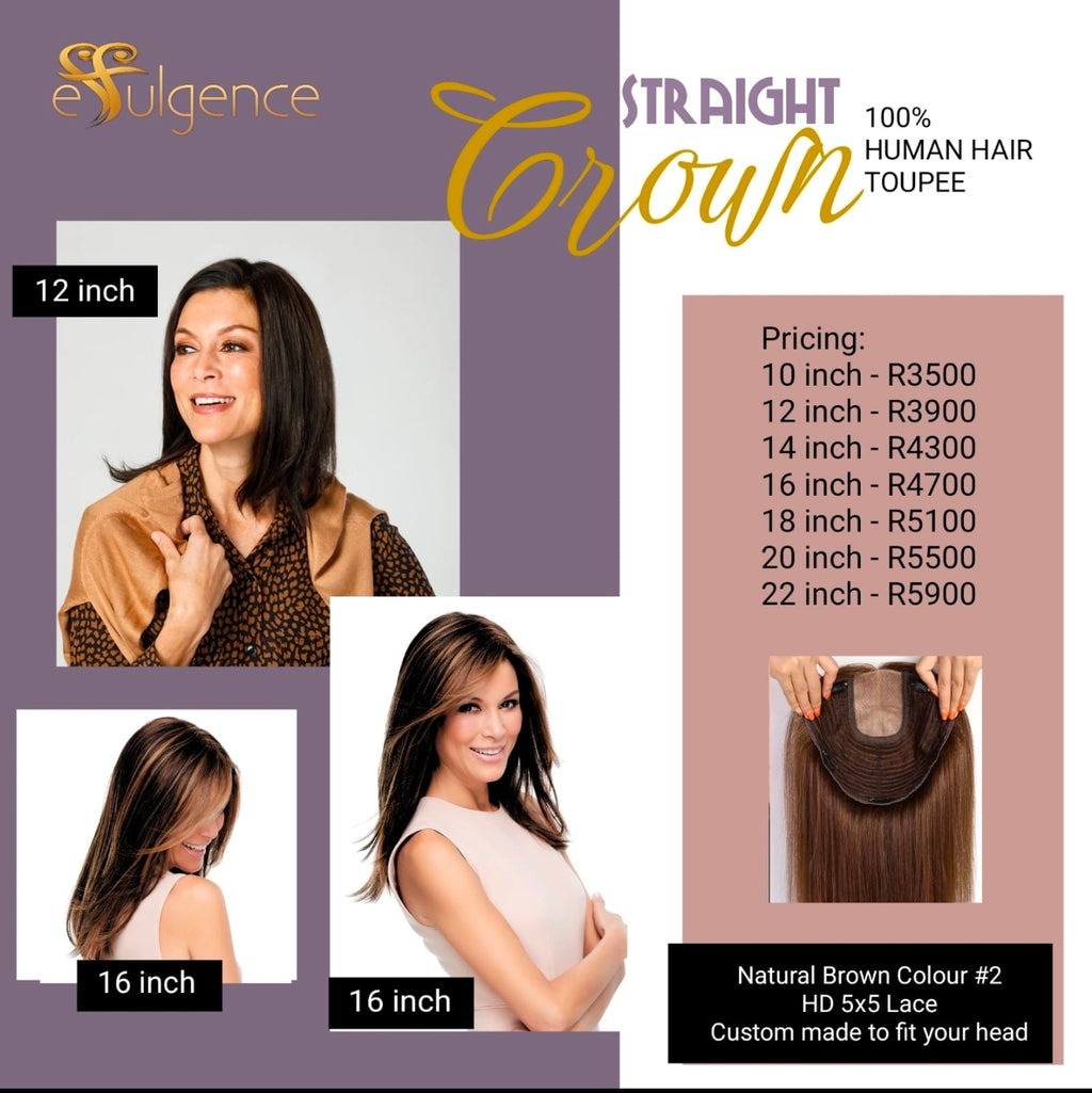 Straight Cut Lace Crown